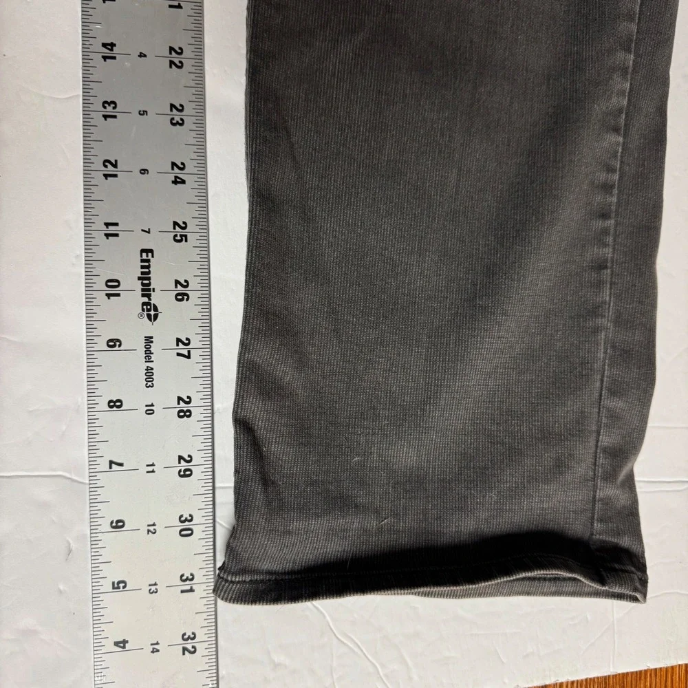 Banana Republic Athletic Fit Men's Charcoal Gray corduroy pants Size 35x32 (tag)